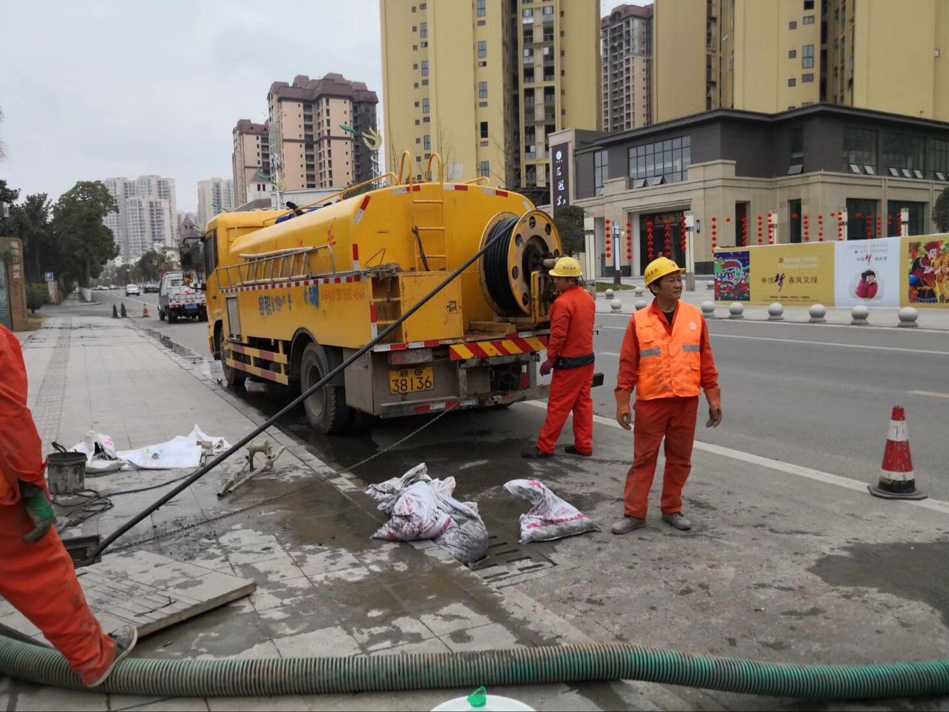 芒市排污管道清淤-管道清洗